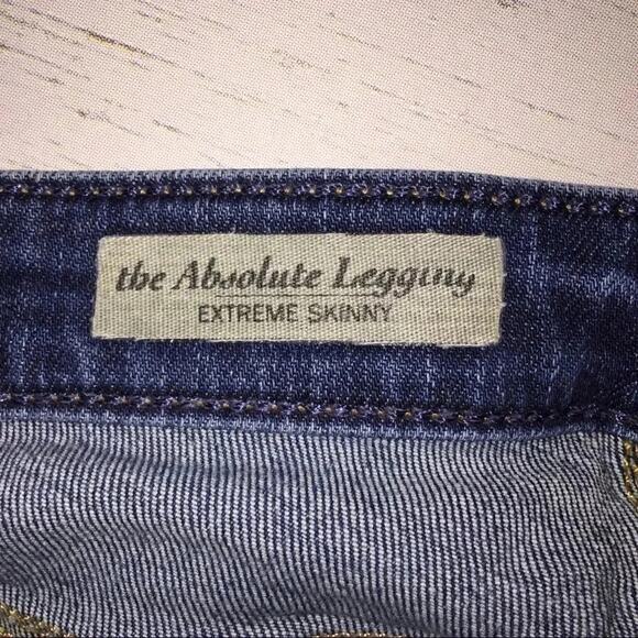  Adriano Goldschmied extreme skinny dark wash  jeans size 26R - Picture 8 of 11